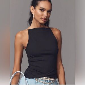 🛑SOLD🛑 Maeve Black Square Neck Top